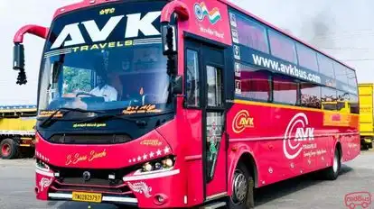 AVK Travels Bus-Front Image