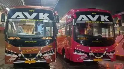 AVK Travels Bus-Front Image