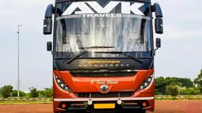 AVK Travels Bus-Front Image