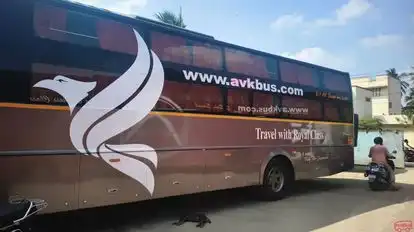 AVK Travels Bus-Side Image