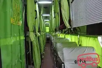 Apple Travels Bus-Seats layout Image