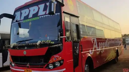 Apple Travels Bus-Front Image