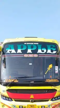 Apple Travels Bus-Front Image