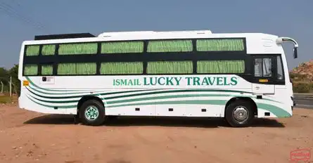 Ismail Lucky Travels Bus-Front Image