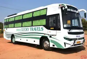 Ismail Lucky Travels Bus-Front Image