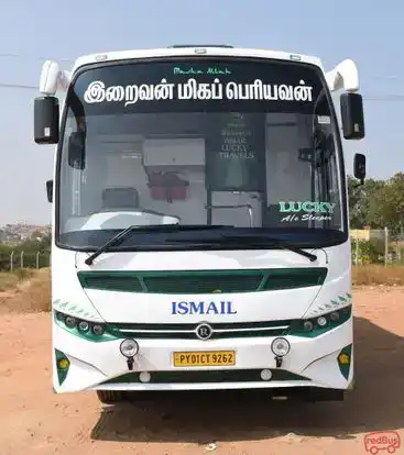 Ismail Lucky Travels Bus-Front Image