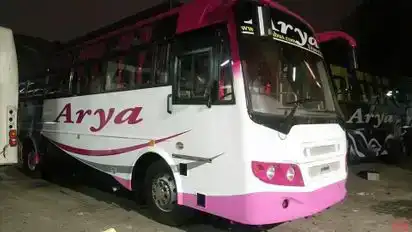 Arya Travels Bus-Front Image