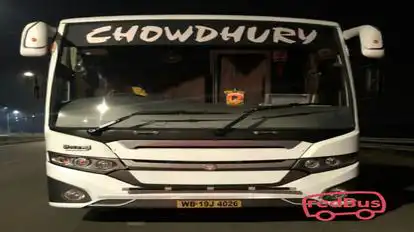 Chowdhury Travels Bus-Front Image