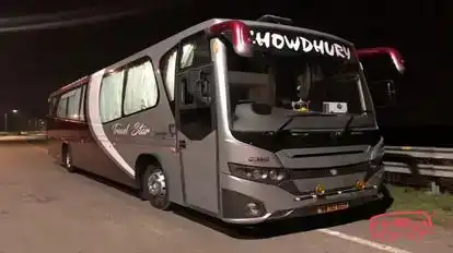 Chowdhury Travels Bus-Front Image