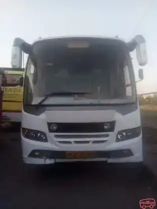 Vishnu Roadlines Bus-Front Image