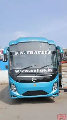 S N Travels Bus-Front Image