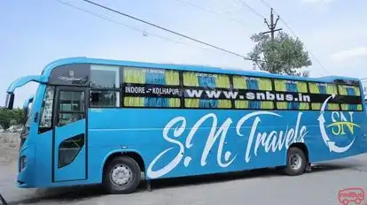 S N Travels Bus-Side Image