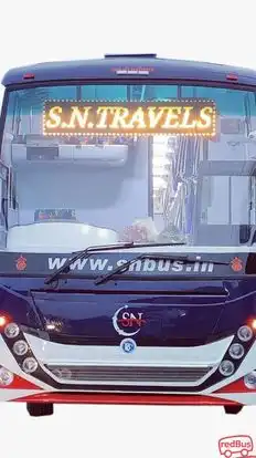 S N Travels Bus-Front Image