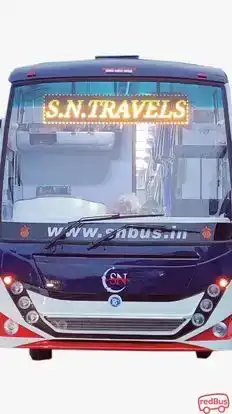 S N Travels Bus-Front Image