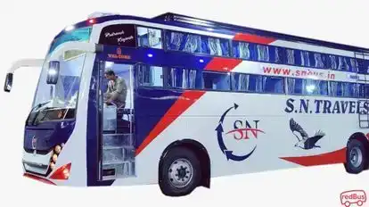S N Travels Bus-Side Image