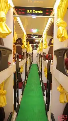 S N Travels Bus-Seats layout Image