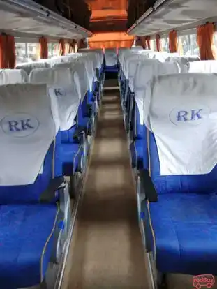 RK Travels Bus-Seats layout Image