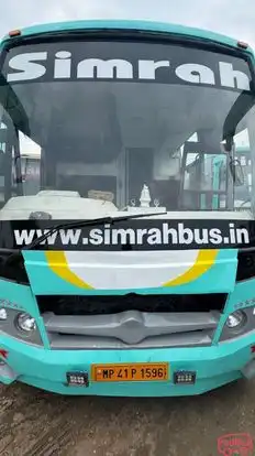 Simra travels agency Bus-Front Image