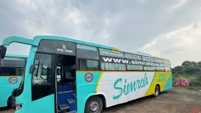 Simra travels agency Bus-Side Image