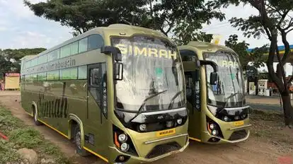 Simra travels agency Bus-Front Image