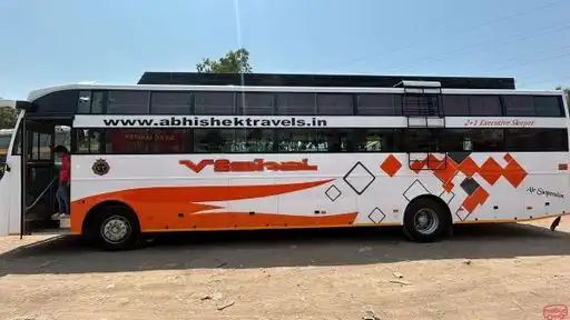 Abhishek Travels Bus-Front Image