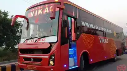 Vikas Travels and Cargo Bus-Front Image
