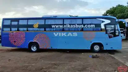 Vikas Travels and Cargo Bus-Side Image