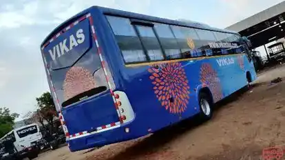 Vikas Travels and Cargo Bus-Side Image