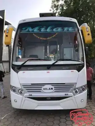 Milan Travels (Jaipur) Bus-Front Image