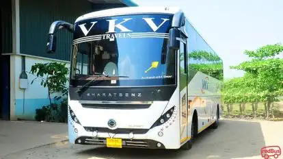 VKV Travels Bus-Front Image