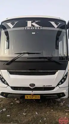 VKV Travels Bus-Front Image