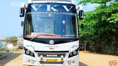 VKV Travels Bus-Front Image