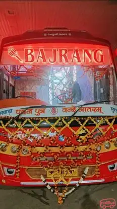 Bajrang Travels Bus-Front Image