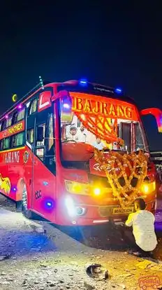Bajrang Travels Bus-Front Image