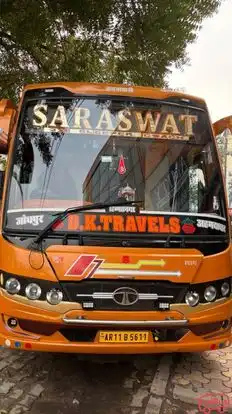 D.K. Travels Saraswat Bus-Front Image