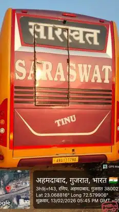 D.K. Travels Saraswat Bus-Front Image