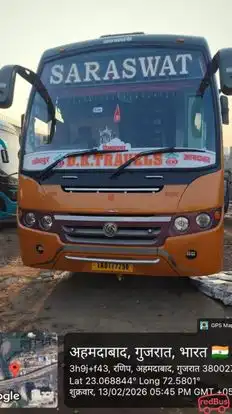 D.K. Travels Saraswat Bus-Front Image