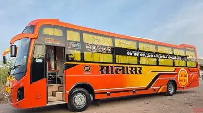 Salasar Travels Bus-Seats layout Image