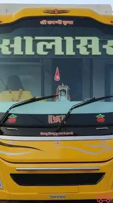 Salasar Travels Bus-Front Image