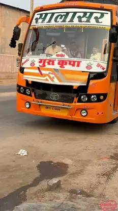 Salasar Travels Bus-Front Image