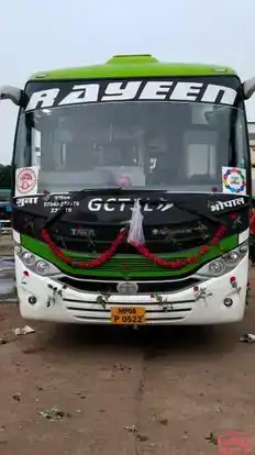 Rayeen Travels Bus-Front Image