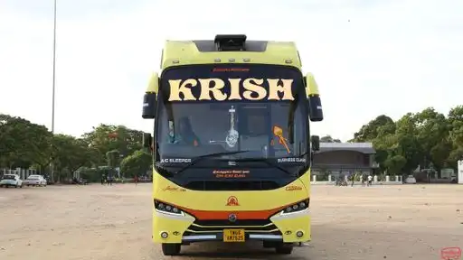 Krish Travels Bus-Front Image