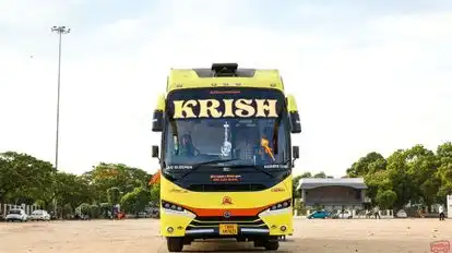 Krish Travels Bus-Front Image