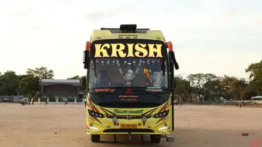 Krish Travels Bus-Front Image