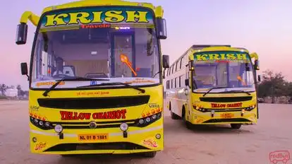 Krish Travels Bus-Front Image