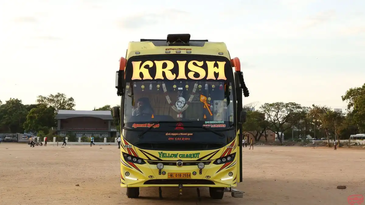 Krish Travels Bus-Front Image