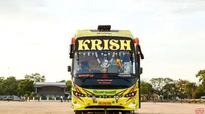 Krish Travels Bus-Front Image