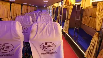 Krish Travels Bus-Seats Image