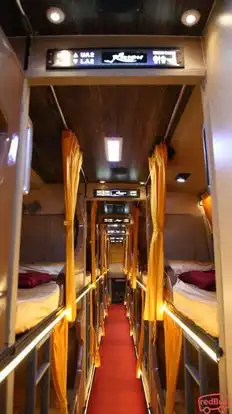 Krish Travels Bus-Seats layout Image