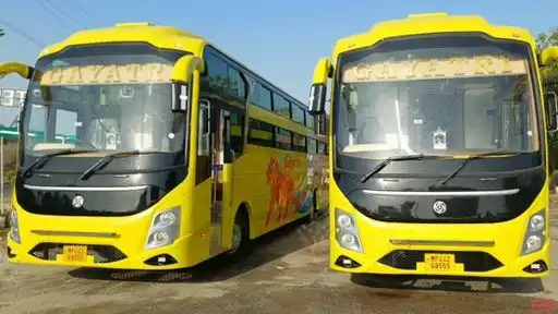 Gayatri Travels Bus-Front Image